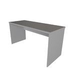 Escrivaninha Mesa Escritório 150cmx60cm Cinza Cristal