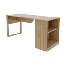 Escrivaninha Mesa Escritório 160cm Amêndoa