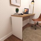 Escrivaninha Mesa Escritório 160cmx42cm 40mm Com Caixa De Tom