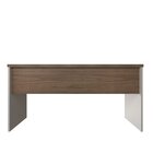 Escrivaninha Mesa Escritório 160cmx60cm 160cm Branco E Carval