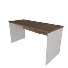 Escrivaninha Mesa Escritório 160cmx60cm 160cm Branco E Carval
