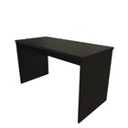 Escrivaninha Mesa Escritório 160cmx60cm 160cm Preto Preto
