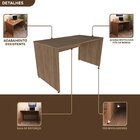 Escrivaninha Mesa Escritório 160cmx70cm 160cm Carvalho Mel Ca