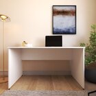 Escrivaninha Mesa Escritório 160cmx70cm 25mm Branca