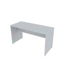 Escrivaninha Mesa Escritório 160cmx70cm 25mm Cinza Cristal