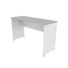 Escrivaninha Mesa Escritório 170cmx47cm 25mm Branca/cinza Cri