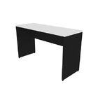Escrivaninha Mesa Escritório 170cmx47cm 25mm Preto/branca