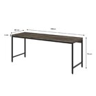 Escrivaninha Mesa Escritório 180cm Estilo Industrial Diretor