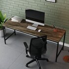 Escrivaninha Mesa Escritório 180cm Estilo Industrial Diretor