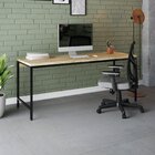 Escrivaninha Mesa Escritório 180cm Estilo Industrial Diretor