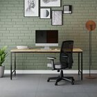 Escrivaninha Mesa Escritório 180cm Estilo Industrial Diretor