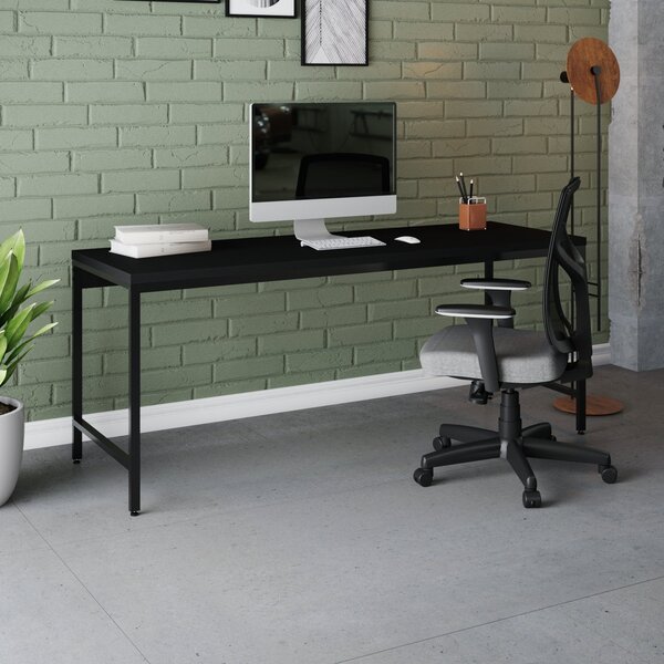 Escrivaninha Mesa Escritório 180cm Estilo Industrial Diretor