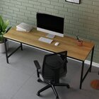 Escrivaninha Mesa Escritório 180cm Estilo Industrial Diretor