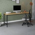 Escrivaninha Mesa Escritório 180cm Estilo Industrial Diretor