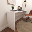Escrivaninha Mesa Escritório 180cmx42cm 180cm Branca Branca