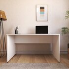 Escrivaninha Mesa Escritório 180cmx60cm 180cm Branca Branca
