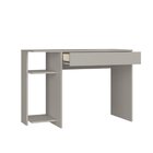 Escrivaninha Mesa Escritório 1 Gaveta Complemento Niquel