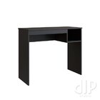 Escrivaninha Mesa Escritório 1 Nicho 91cm Office Noronha Preto