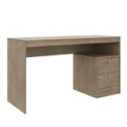 Escrivaninha Mesa Escritório 2 Gavetas 100% Mdf Funzionale 13