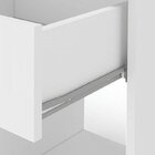 Escrivaninha Mesa Escritório 2 Gavetas 120cm Com Gaveteiro 3