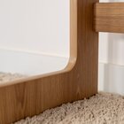 Escrivaninha Mesa Escritório 2 Gavetas 128cm Home Office Flex