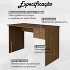 Escrivaninha Mesa Escritorio 2 Gavetas Me4165 Tecno Mobili
