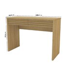 Escrivaninha Mesa Escritório 2 Gavetas Samambaia Cabecasa Mad