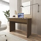 Escrivaninha Mesa Escritório 2 Gavetas Samambaia Cabecasa Mad