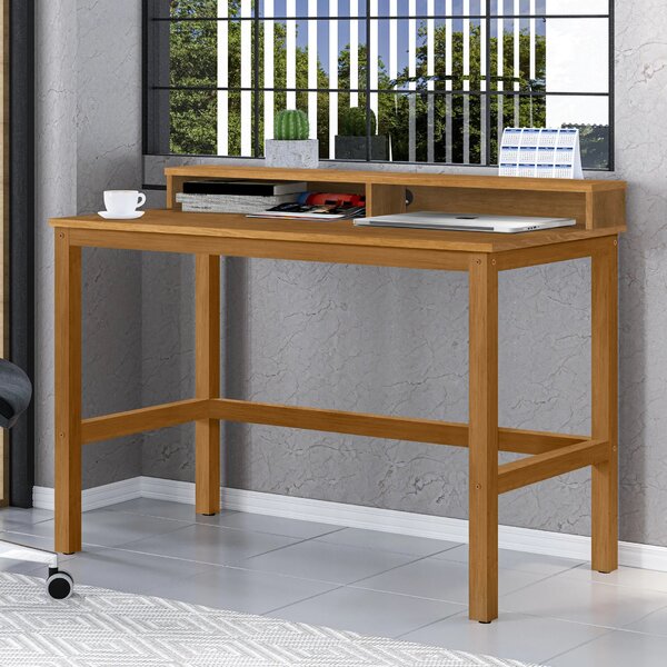 Escrivaninha Mesa Escritório 2 Nichos California Nature