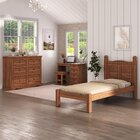 Escrivaninha Mesa Escritório 4 Gavetas Com Banqueta Madeira M