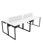 Escrivaninha Mesa Escritório 4 Lugares Branco