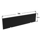 Escrivaninha Mesa Escritório 6 Lugares Nogal/preto