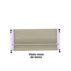 Escrivaninha Mesa Escritório 73,5cm X 150cm Castanheira/lilas