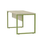 Escrivaninha Mesa Escritório 73,5cm X 150cm Castanheira/verde