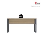 Escrivaninha Mesa Escritório 73,5cm X 150cm Noce Naturalle/gr