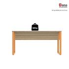 Escrivaninha Mesa Escritório 73,5cm X 150cm Noce Naturalle/la