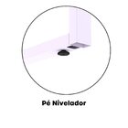 Escrivaninha Mesa Escritório 73,5cm X 150cm Noce Naturalle/li