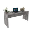 Escrivaninha Mesa Escritório 74,5x60cm Me4109 Concreto