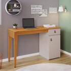 Escrivaninha Mesa Escritório 76x121x45 Cm Helô Candian Cinamo