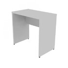 Escrivaninha Mesa Escritório 80cmx47cm 25mm Cinza Cristal