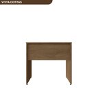 Escrivaninha Mesa Escritório 80cmx47cm 80cm Carvalho Mel Carv