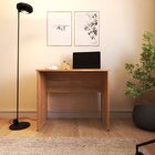 Escrivaninha Mesa Escritório 80cmx47cm 80cm Carvalho Mel Carv