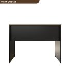 Escrivaninha Mesa Escritório 80cmx60cm 80cm Preto E Carvalho