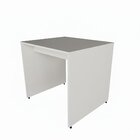 Escrivaninha Mesa Escritório 80cmx70cm 25mm Branca