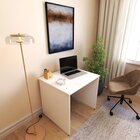 Escrivaninha Mesa Escritório 80cmx70cm 25mm Branca