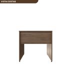 Escrivaninha Mesa Escritório 80cmx70cm 80cm Carvalho Mel Carv