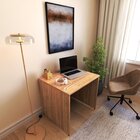 Escrivaninha Mesa Escritório 80cmx70cm 80cm Carvalho Mel Carv