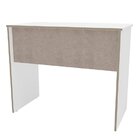 Escrivaninha Mesa Escritório 90cm 1 Gaveta Arapei Branco