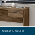 Escrivaninha Mesa Escritório 90cm 1 Gaveta Office Nt 2000 Nog