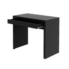 Escrivaninha Mesa Escritório 90cm Com 1 Gaveta Me4107 Preto